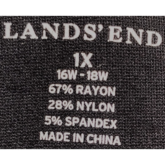 Lands' End Micro Modal Stretch Open Front Cardigan Sweater - Picture 13 of 14